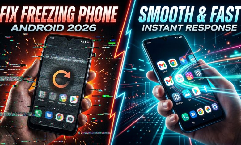 how to fix Android phone that keeps freezing and crashing