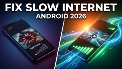 how to fix slow internet connection on Android phone in 2026