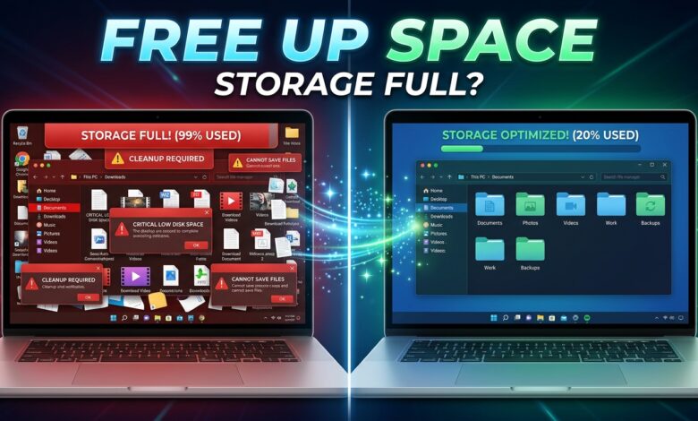 How to Free Up Space on Laptop When Storage Is Full