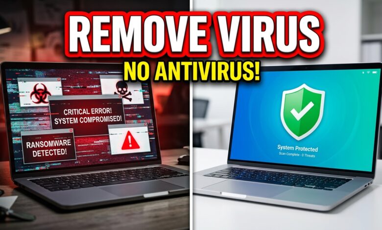 How to Remove Virus from Laptop Without Antivirus Software
