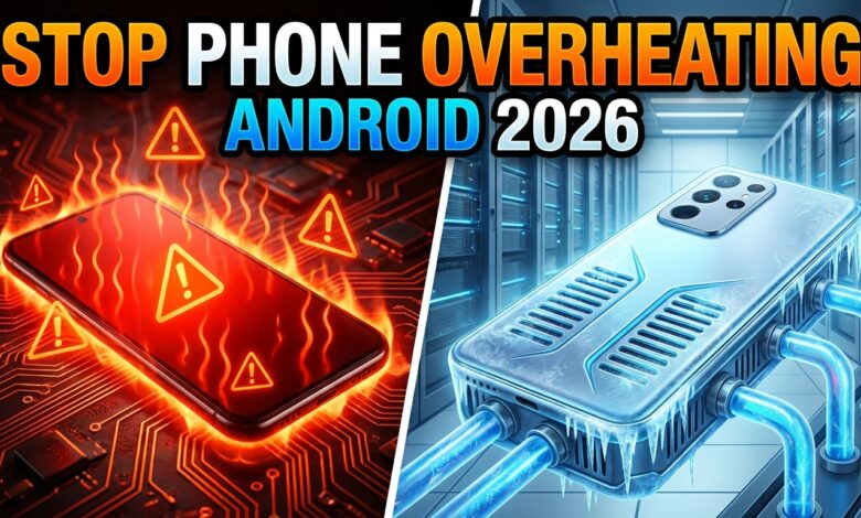 how to stop Android phone from overheating in 2026