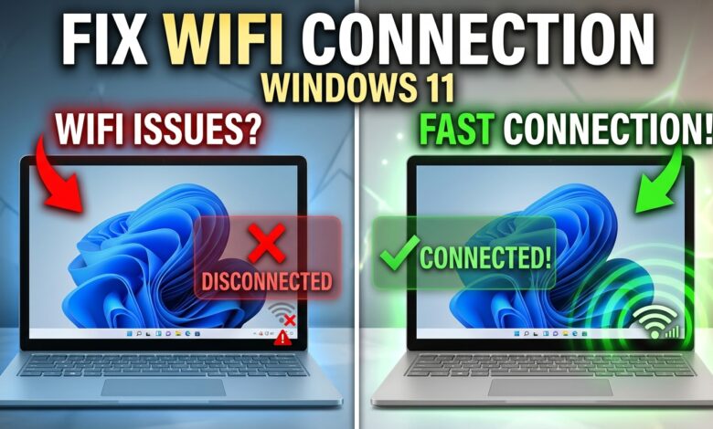 How to Fix WiFi Not Connecting on Windows 11 Laptop