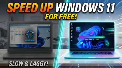 Learn how to speed up a slow Windows 11 laptop for free